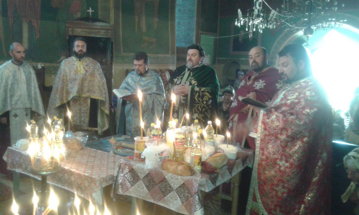 Cerc pastoral la parohia Cornești (Taina Sf.Maslu)-26.08.2015.
